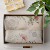 Vintage Wildblumen Seidenpapier (Geschenk)