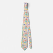 Vintage-Wildblumen-Skizze (7) Krawatte (Vorderseite)