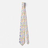 Vintage-Wildblumen-Skizze (9) Krawatte (Vorderseite)