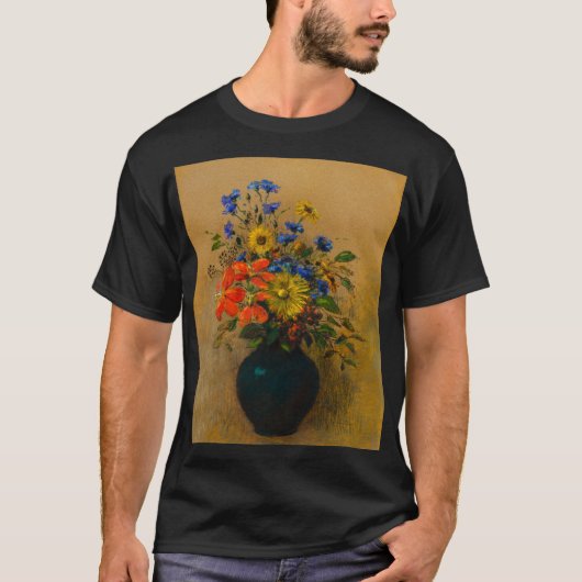 Vintage Wildblumen T-Shirt (Vorderseite)