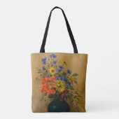 Vintage Wildblumen Tasche (Rückseite)