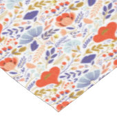Vintage Wildblumen Tischdecke (Schrägansicht)