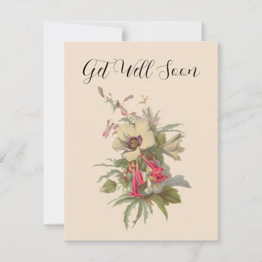 Vintage Wildblumen werden bald gut (Vorderseite)