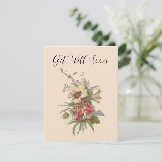 Vintage Wildblumen werden bald gut (Stehend Vorderseite)