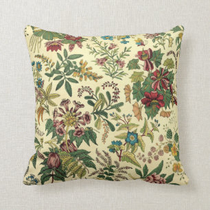 Vintage-Wildblumen-Wurfkissen Kissen