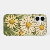 Vintage Wilde Margeriten iPhone 16 Hülle (Rückseite (Horizontal))
