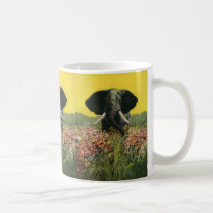 Vintage Wilde Tiere, Kobra-Schlange Afrikanischer  Kaffeetasse