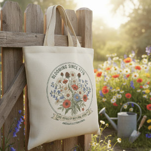 Vintage Wildflower Amerika 250. Jubiläum Flora Tragetasche