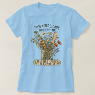 Vintage-Wildflower-Lehrerdankeschön-Geschenk T-Shirt