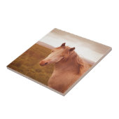 Vintage-Wildpferd Fliese (Seite)