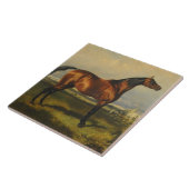 Vintage Wildpferde von Alfred de Dreux Fliese (Seite)