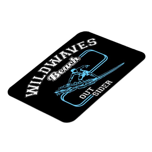 Vintage Wildschweine - Außenschwimmer Magnet (Linke Seite)