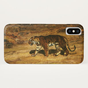 Vintage Wildtiere, Bengalische Tiger Roaming-Ebene Case-Mate iPhone Hülle