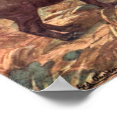 Vintage Wildtiere, Tapire von Winifred Austen Poster (Ecke)