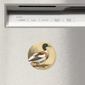 Vintage Wildtiere — Vögel, Mallard-Ente Magnet (In Situ (Geschirrspüler))