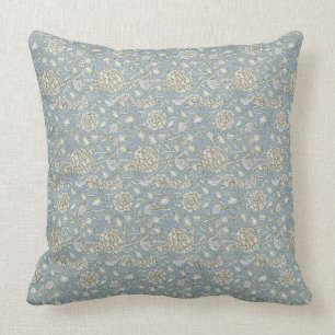 Vintage-Wildtulpe von William Morris Kissen