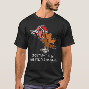 Vintage Will nicht zum Truthahn nach Hause kommen  T-Shirt