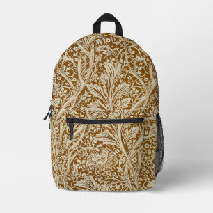Vintage-William-Morris-Arcadia-Blumen-Kunstdruck Bedruckter Rucksack