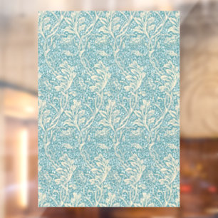 Vintage William Morris Arcadia Floral Nahtlos Fensteraufkleber