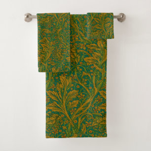Vintage William Morris Arcadia nahtlos Badhandtuch Set