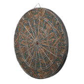 Vintage William Morris Arcadia Nahtlos Dartscheibe (Vorderseite rechts)