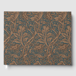 Vintage William Morris Arcadia Nahtlos Gästebuch