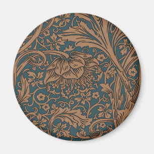 Vintage William Morris Arcadia Nahtlos Magnet