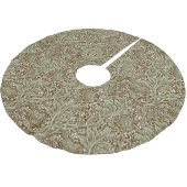 Vintage William Morris Arcadia Nahtlos Polyester Weihnachtsbaumdecke (Schrägansicht)