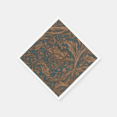 Vintage William Morris Arcadia Nahtlos Serviette (Ecke)