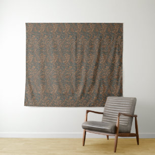 Vintage William Morris Arcadia Nahtlos Wandteppich