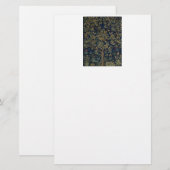 Vintage William Morris–Baum des Lebens Briefpapier (Vorne/Hinten)