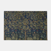 Vintage William Morris–Baum des Lebens Fußmatte (Vorderseite)