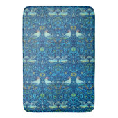 Vintage William Morris Bird Badematte (Vorderseite Vertikal)