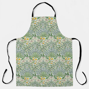 Vintage William Morris Blumen Garten Tapete Schürze