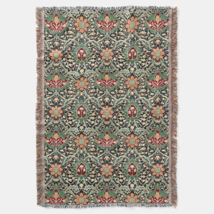 Vintage-William-Morris-Blumenmuster Decke