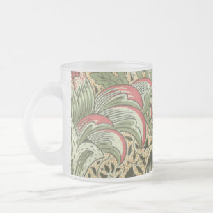 Vintage William Morris Corncockle Blume Mattglastasse