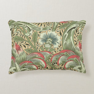 Vintage-William-Morris-Corncockle-Blumen Dekokissen