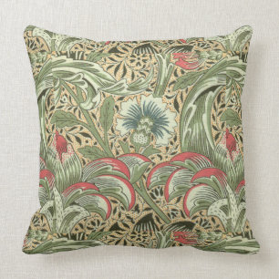 Vintage-William-Morris-Corncockle-Blumen Kissen