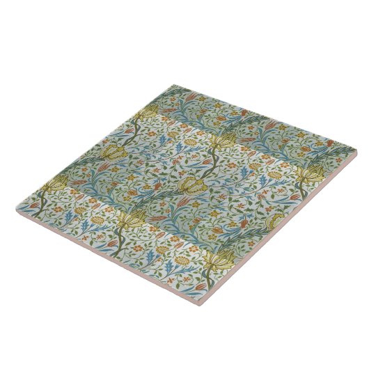 Vintage William Morris Flora Fliese (Seite)