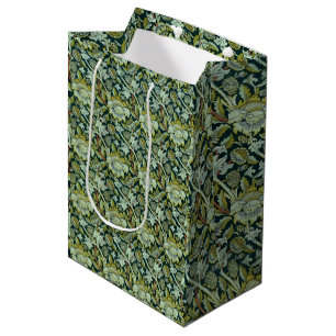 Vintage William Morris Floral Wey Muster Mittlere Geschenktüte