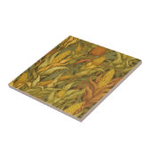 Vintage William Morris Herbstmais Fliese (Seite)