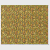 Vintage William Morris Herbstmais Geschenkpapier (Flach)