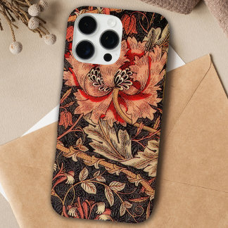 Vintage-William-Morris-Jasminmuster iPhone 16 Pro Max Hülle