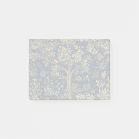 Vintage William Morris–Lebensbaum Post-it Klebezettel (Vorderseite)