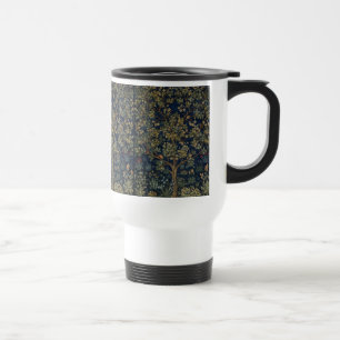 Vintage William Morris–Lebensbaum Reisebecher