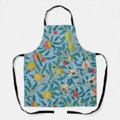 Vintage-William-Morris-Muster 'Four Fruits' Schürze (Vorderseite)