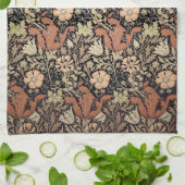 Vintage-William-Morris-Muster. Geschirrtuch (Gefaltet)