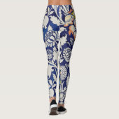 Vintage-William-Morris-Muster Leggings (Rückseite)