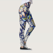 Vintage-William-Morris-Muster Leggings (Rechts)