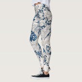 Vintage-William-Morris-Muster  Leggings (Links)